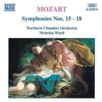 Mozart: Symphonies 15-18