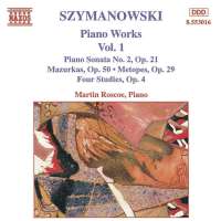 SZYMANOWSKI: Piano Works vol. 1
