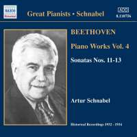 Beethoven: Piano Works Vol. 4 [Recorded 1932-34]