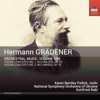 Grädener: Orchestral. Music Vol. 1