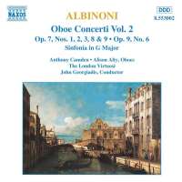 ALBINIONI: Oboe Concerti vol. 2