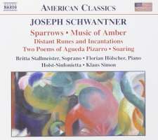 SCHWANTNER: Sparrows, Music of Amber