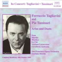 TAGLIAVINI, Ferruccio / TASSINARI, Pia: Arias and Duets (1949)