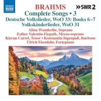 Brahms: Complete Songs Vol. 3