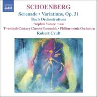 SCHOENBERG   Serenade, Variations Op. 31