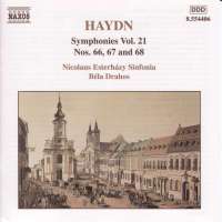 HAYDN: Symphonies, Vol. 21 (Nos. 66, 67, 68)