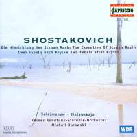 Shostakovich;: The Execution of Stepan Razin, Two Fabelsafter Krylo