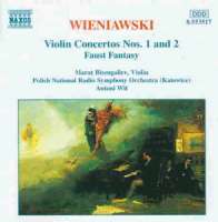 WIENIAWSKI: Violin Concertos Nos. 1 & 2