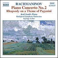 RACHMANINOV: Piano Concerto No. 2