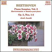 Beethoven: Piano Sonatas Vol.  3 / 8.550150