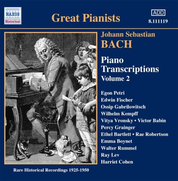 Bach: Piano Transcriptions Vol. 2