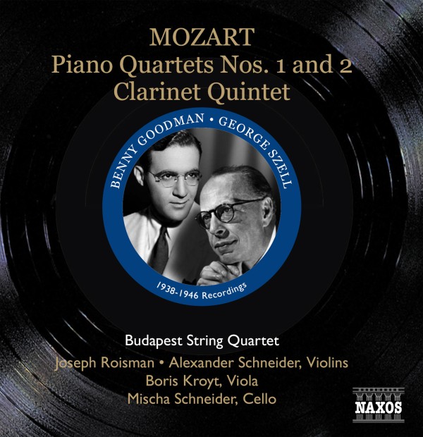 MOZART - Piano Quartets Nos. 1 & 2, Clarinet