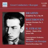 BRAHMS: Symphony No. 1 / BEETHOVEN: Leonore Overture No. 3 / STRAUSS: Salome: Dance of the Seven Veils