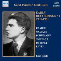 Emil Gilels: Early Recordings Vol. 1