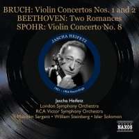 BRUCH: Violin Concertos Nos. 1 & 2, BEETHOVEN: 2 Romances, SPOHR: Violin Concerto No. 8, nagr. 1951-1954