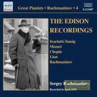 Rachmaninov: Piano Solo Recordings Vol. 4 - The Edison Recordings
