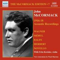McCormack Edition 7 - Acoustic Recordings 1916-18