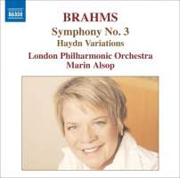 BRAHMS: Symphony 3; St Antoni Chorale Variations