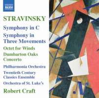Stravinsky: Symphony in C Symphony in Three Movements Octet for Winds Dumbarton Oaks