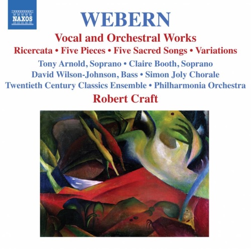 Webern: Vocal & Orch. Works - Ricercata, 5 Pieces, 5 Sacred Songs, Variations