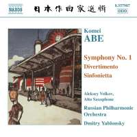 ABEi: Symphony No.1, Divertimento, Sinfonietta