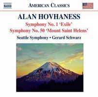 Alan Hovhaness: Symphony No. 1 ‘Exile’ & Symphony No. 50 ‘Mount Saint Helens’