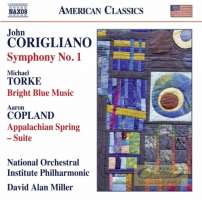 Corigliano: Symphony No. 1; Torke: Bright Blue Music; Copland: Appalachian Spring