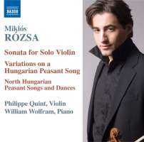 ROZSA: Music for violin and piano