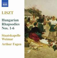 LISZT: 6 Hungarian Rhapsodies Nos. 1 - 6