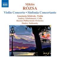 Rozsa: Violin Concerto, Sinfonia Concertante