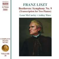 Liszt – Beethoven: Symphony No. 9 ,Transcription for 2 pianos  (Liszt Edition • 28)