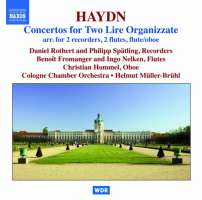 Haydn: Concertos for Two Lire Organizzate arr. for 2 recorders, 2 flutes, flute/oboe