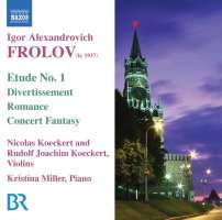 Frolov : Music for Violin & Piano