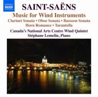 Saint-Saens: Music for Wind Instruments - Clarinet Sonata, Oboe Sonata, Bassoon Sonata, ...