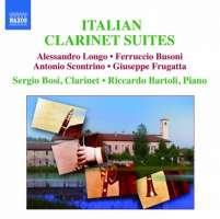 LONGO/BUSONI/SCONTRINO/FRUGATTA: Clarinet Recital