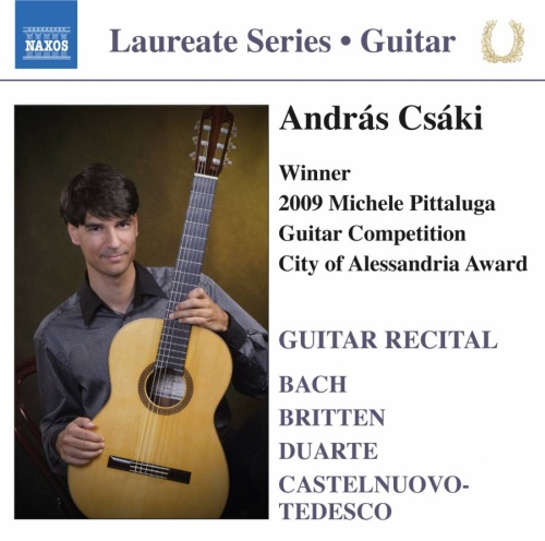 Andras Csaki - Guitar Recital - BACH, BRITTEN, DUARTE, CASTELNUOVO-TEDESCO