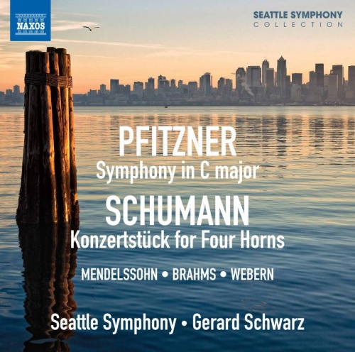 Pfitzner: Symphony in C Major; Schumann: Konzertstück for 4 Horns, Mendelssohn, Brahms, Webern