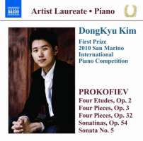 Prokofiev: 4 Etudes Op. 2, Pieces Op. 3 & 32, Sonata No. 5, Sonatinas