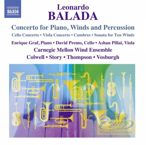 Balada: Concerto for Piano, Winds & Percussion; Cello Concerto; Viola Concerto