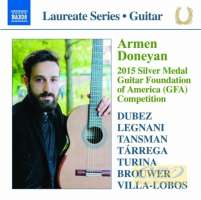 Guitar Laureate Recital - Armen Doneyan - Tarrega Turina Brouwer Villa-Lobos …