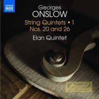 Onslow: String Quintets Vol. 1 - Nos. 20 and 26