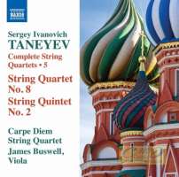 Taneyev: String Quartets Vol. 5