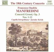 MANFREDINI: Concerti Grossi