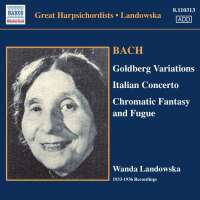 Bach: Goldberg Variations, Italian Concerto