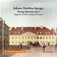 Sperger: String Quartets op. 1