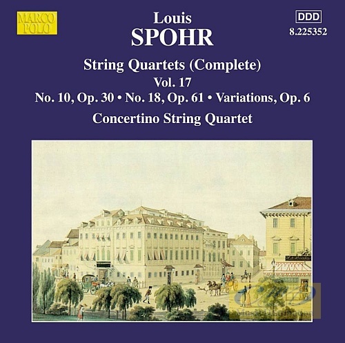 Spohr: String Quartets Vol. 17