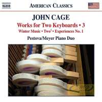 Cage: Works for Two Keyboards Vol. 3