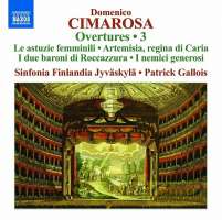 Cimarosa: Overtures Vol. 3