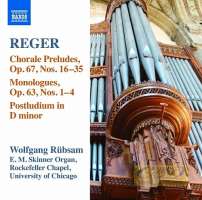 Reger: Organ works Vol. 15