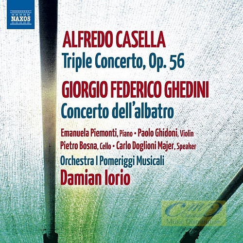 Casella: Triple Concerto, Giorgio Federico Ghedini: Concerto dell’albatro